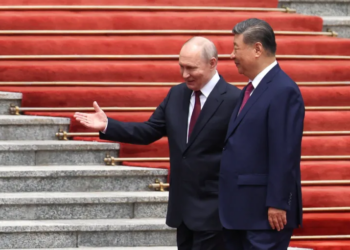 putin in china
