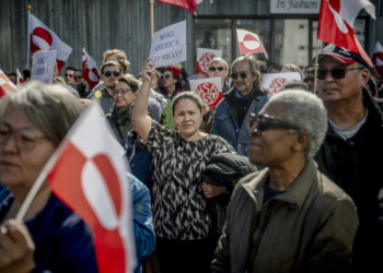 ‘Make America Go Away!’ Greenlanders Protest Outside US Consulate Over Trump Remarks