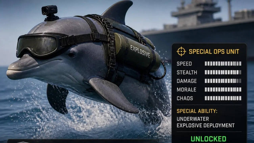 ‘They’ve Spilled the Beans’: Iran Reacts to ‘Kamikaze Dolphin’ Reports