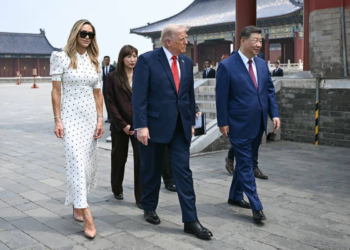 Melania Trump Reportedly Upset Over Lara Trump’s Presence on Donald Trump’s China Trip