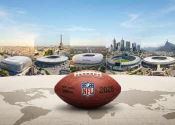 The NFL announced that its 2026 season will feature a record nine international regular-season games played across four continents, seven countries, and eight stadiums. The full schedule drops on May 14, but the international slate has already been revealed.
