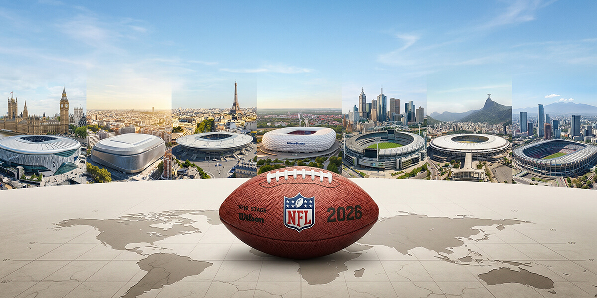 NFL Goes Global: 9 Games, 7 Countries, 4 Continents in 2026 Expansion Push
