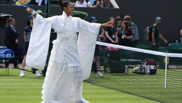 Naomi Osaka's Wimbledon Kimono Outfit Was Inspired by Kill Bill