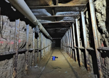Secret Tunnel Near US-Mexico Border Uncovered As Authorities Investigate Possible Firearms and Drug Trafficking Route