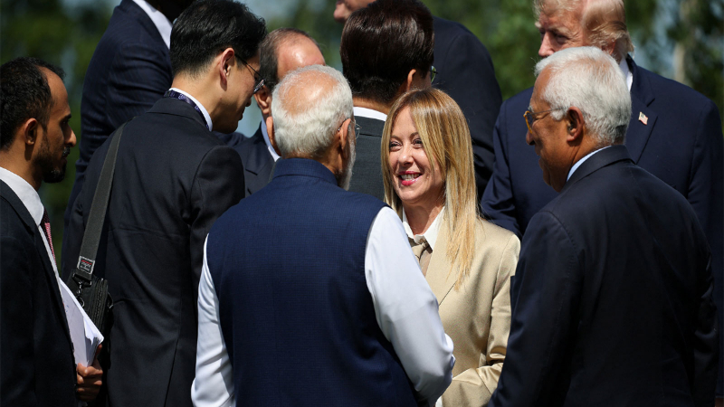 Italian PM Giorgia Meloni went viral at the G7 Summit after revealing she quit smoking and joking with Narendra Modi about Instagram fame.