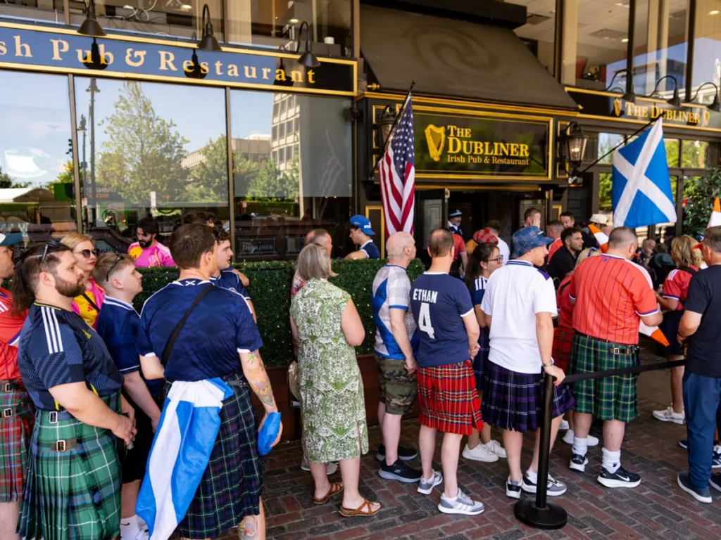 Scottish Soccer Fans Drain Boston’s Beer Supply As Tartan Army Takes Over the City