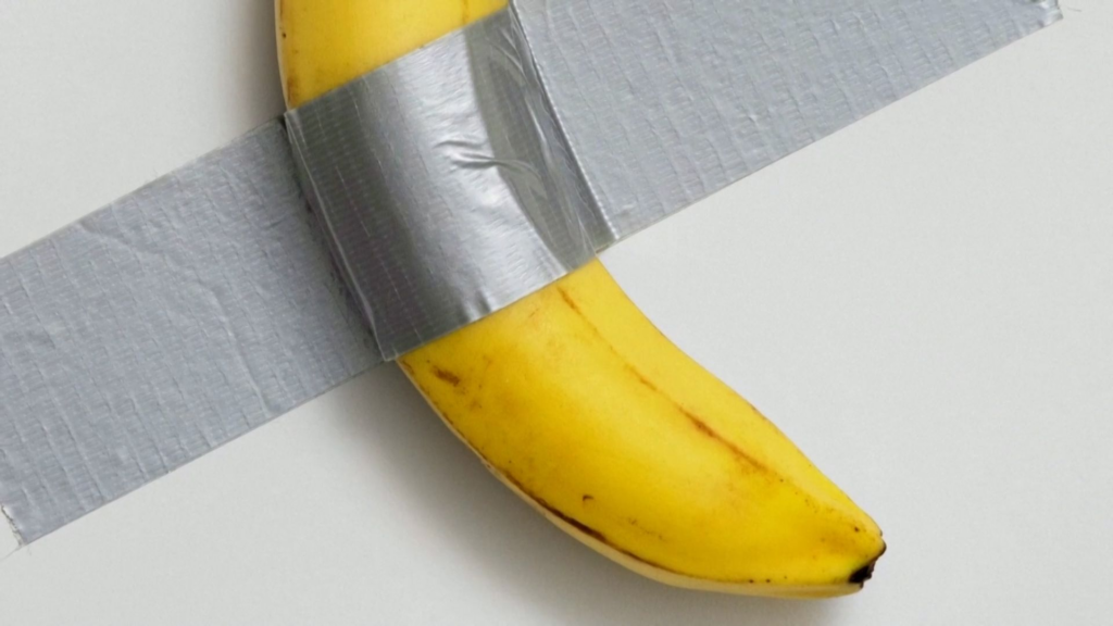 $6.2 Million 'Banana' From Bizarre Artwork Stolen Again, Criminal Lawsuit Filed