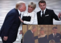 Fact Check: Viral Photo of Trump Appearing To Kiss Brigitte Macron is AI-Generated
