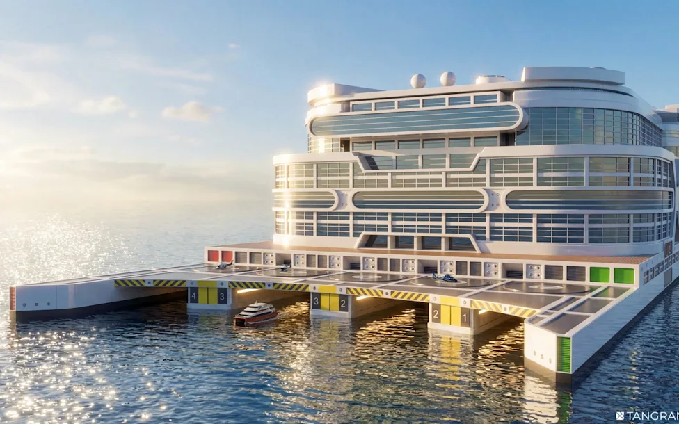 Inside The Ambitious Plan For a Nuclear-Powered Floating City for 80,000 People