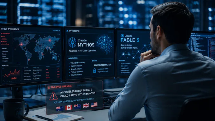 Five Eyes Warns AI-Powered Cyberattacks Could Arrive Within Months