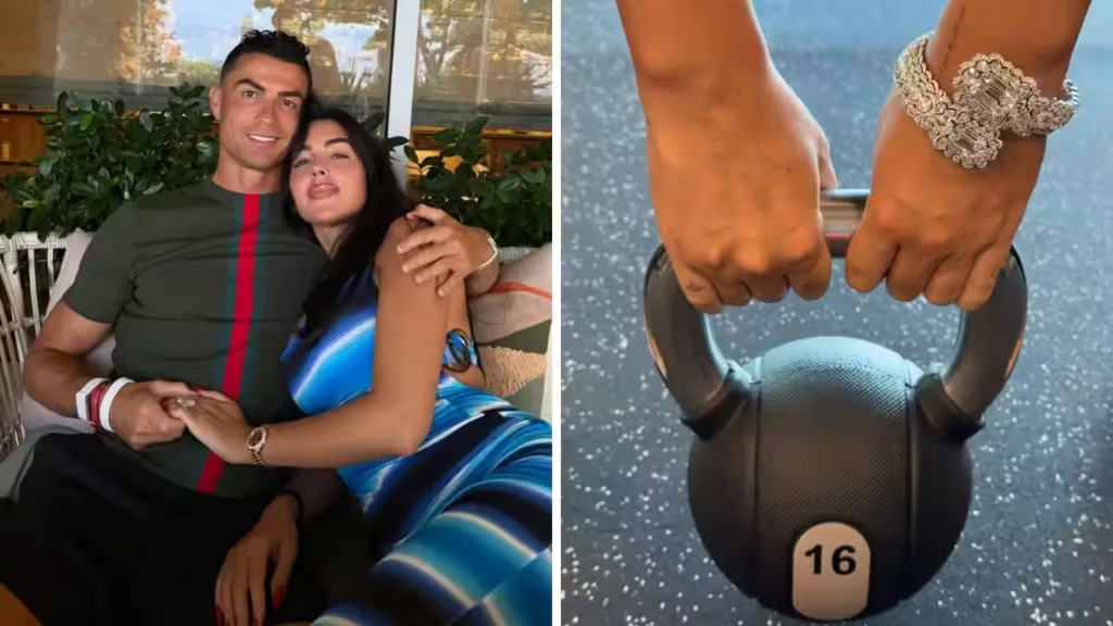 Meta Description: Georgina Rodríguez wore extraordinary Chopard diamonds during her pre-wedding workout. Here's the story behind her Garden of Kalahari bracelet.