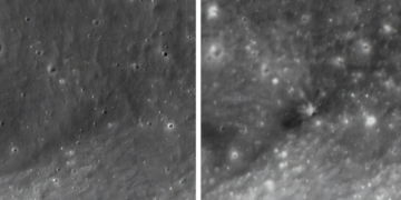 SpaceX rocket crashes into Moon at 5,400 mph as South Korean satellite captures before-and-after images