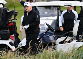 Trump Jokes Secret Service Makes It Impossible For Him To Cheat At Golf