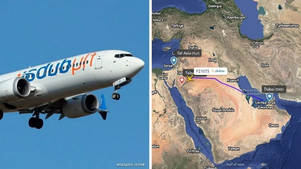 Flydubai Flight to Tel Aviv Diverted After Cockpit Fight: What Happened on FZ1073?