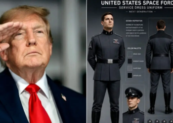 Trump’s Proposed Space Force Uniform Sparks Nazi SS Comparisons: What’s Behind the Design?
