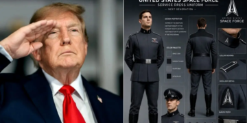 Trump’s Proposed Space Force Uniform Sparks Nazi SS Comparisons: What’s Behind the Design?