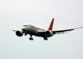 Air India Boeing 787-8 Dreamliner landing at Frankfurt Airport