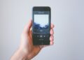 Spotify app open on a smartphone